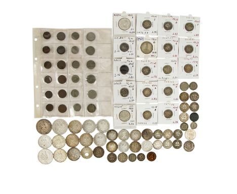 Sammlung - Deutsches Reich mit Silbermünzen und Kleinmünzen u.a. Dt. Kaiserreich, überwiegen, Baden, Bayern, Preußen, etc. mi