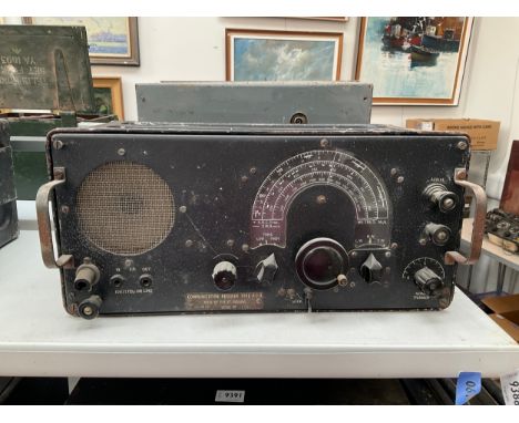 A British Military Communication Receiver Type P.C.R "Invasion Receiver" / Broadcast Receiver, post 1944 by Pye Ltd 