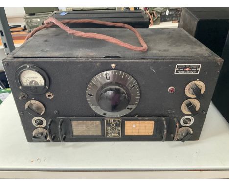 A National HRO Communication Receiver Model HRO-MX, Type CNA-47182, dated August 20 1941 