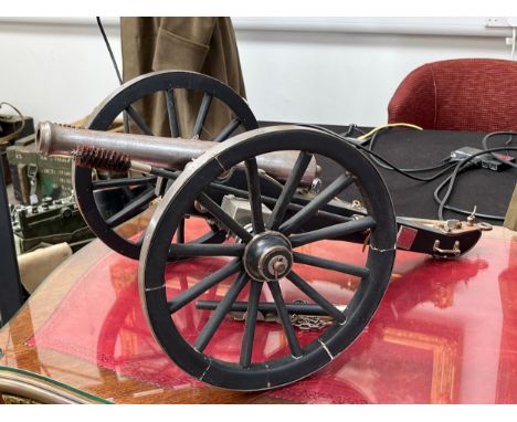 A model of a field gun, touch hole decorative only and doesn’t go through 