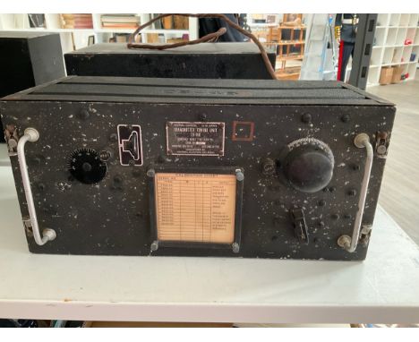 A US Army Signal Corps Transmitter Tuning Unit TU-9-B, General Electric Co 