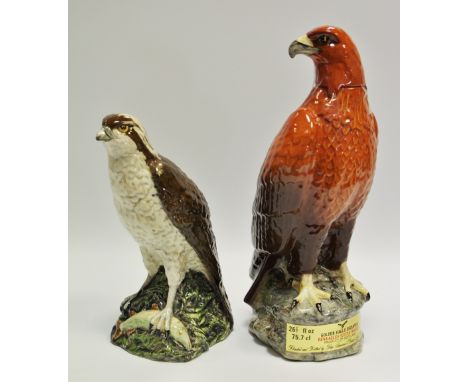 A Beswick Beneagles Scotch Whiskey Golden Eagle decanter; another Osprey decanter (2)