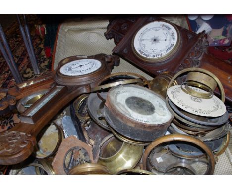 Barometer casing, dials etc.