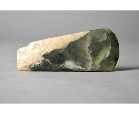 A Maori adze blade New Zealand nephrite, 10.4cm long.