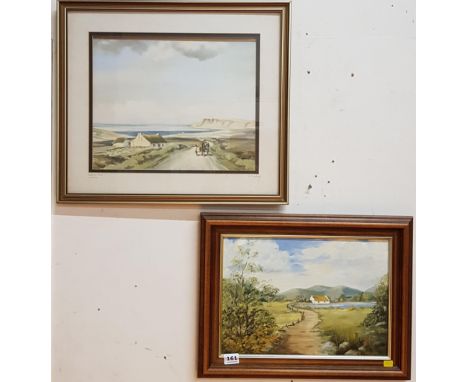C MCAULEY PRINT AND WADDELL OIL - LANDSCAPE