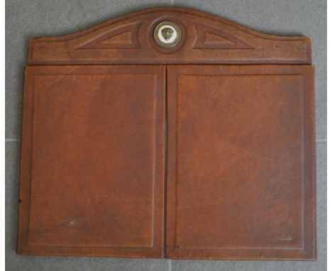 Jaguar - Sir William Lyons - a scarce original c1950s desktop stationery blotter writing pad. Large in form, and with a brown