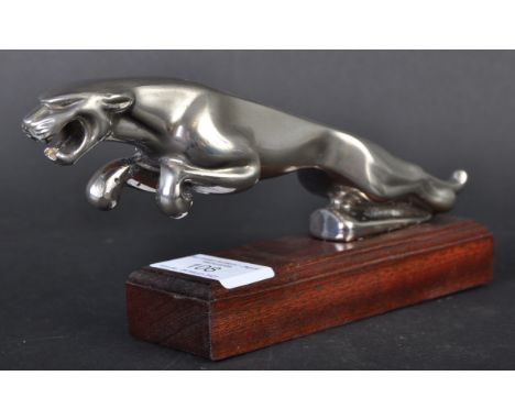 Variation Jaguar Mascot - an unusual original vintage Jaguar Leaper car bonnet mascot - Type 2 - but unusual in that it appea