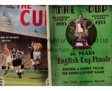 FOOTBALL PUBLICATIONS     Nine magazines including 3 editions of The Cup First Edition 1932, 1948 and 1951, Focus On The FA C