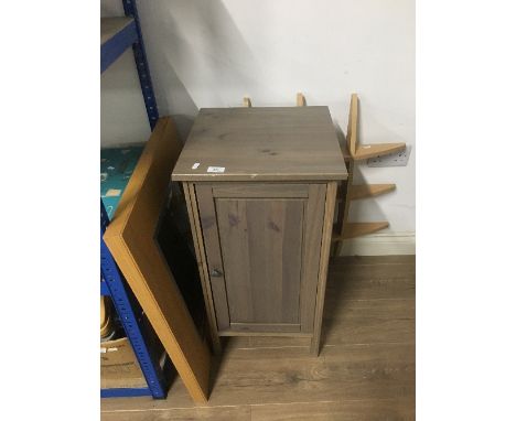 BEDSIDE CABINET SHELF & MIRROR