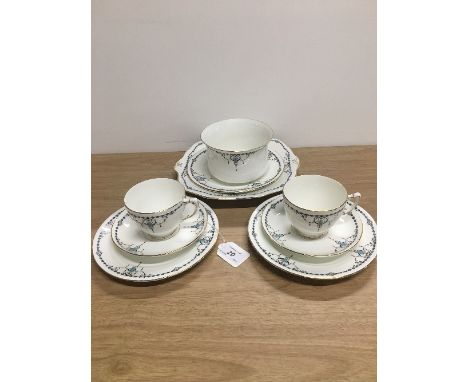 VINTAGE LONGTON CHINA TEA WARE PENDANT (39)