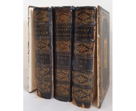 Ireland: its scenery, character &amp;c. : by Mr &amp; Mrs S. C. Hall - [Complete in 3 volumes] Hall, Samuel Carter (1800-1889