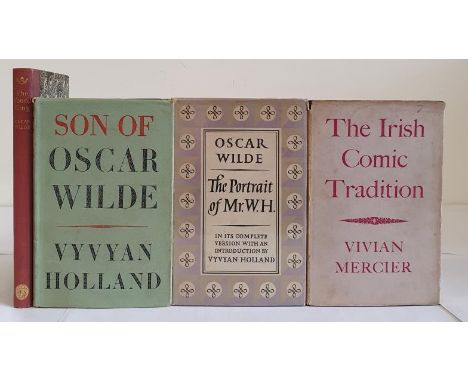Oscar Wilde related - The Portrait of Mr.W.H., Introduction by Vivyan Holland, published 1958. Son of Oscar Wilde – Vivyan Ho