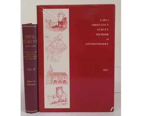 The Civil Survey Counties of Donegal, Londonderry and Tyrone 1654-1656. Edited by Robert Simington. 1937. wonderful source fo