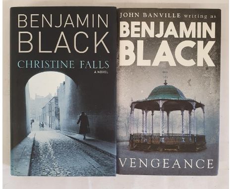 Christine Falls - John Banville writing as Benjamin Black., published 2005. Uniquely Double SIGNED by John Banville to the ti