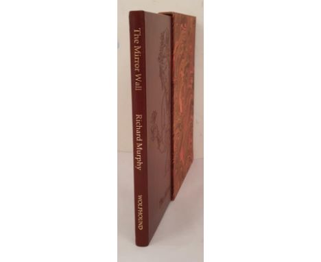 [Original manuscript poem by Richard Murphy] The Mirror Wall by Richard Murphy. Dublin, Wolfhound Press. 1989. ‘limited to 10