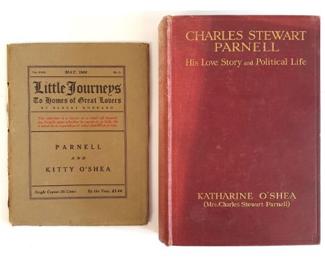 Parnell] Hubbard, E. Little Journeys to the Homes of Great Lovers. Charles Parnell &amp; Kitty O’Shea. New York: 1906, rare; 