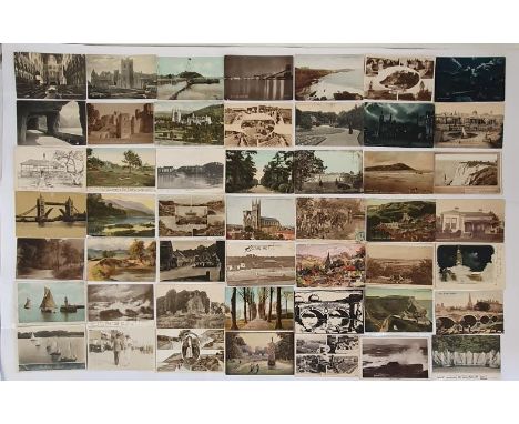 Collection of Vintage Postcards. 1900-1920 period mostly. Many in colour. Landscape, portraits, celebrities, social etc. etc 