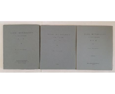 Irish Mythology: A Dictionary (With an Essay by Patrick Kavanagh) - Peter Kavanagh, published by The Peter Kavanagh Hand-Pres
