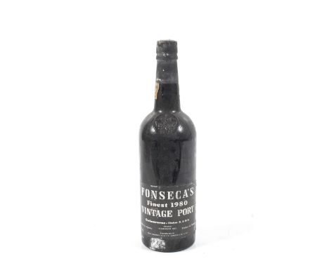 A bottle of Fonseca Finest 1980 vintage Port. 75cl, 21% vol. 