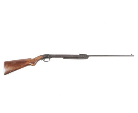 A vintage underlever action air rifle Condition Report: No License required to purchase, must be over the age of 18. 
