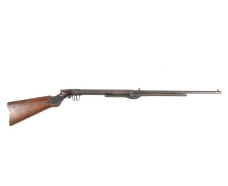 A vintage BSA underlever air rifle.  Condition Report: No License required to purchase, must be over the age of 18. 