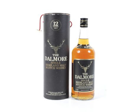 The Dalmore single Highland Malt Scotch whisky. Boxed, 1 litre, 43% vol. 