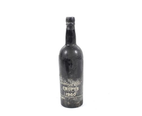 A bottle of Crofts Vintage Port 1960. No qty or vol shown.