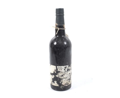 A bottle of Taylors 1980 vintage port. 75cl, 21% vol.
