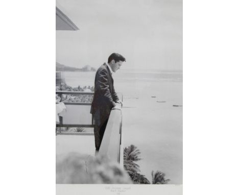 Alfred Wertheimer AP 8/27 "USS Arizona  Concert Pearl Harbor 1961".  Titled in pencil  and numbered in lower margin.  Overall