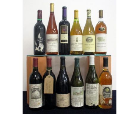 1 bt La Zaca Vineyard Cabernet Sauvignon 1976 Santa Ynez Valley hf/i.n, bs/sl cdl 1 bt believed La Zaca Vineyard Cabernet Sau