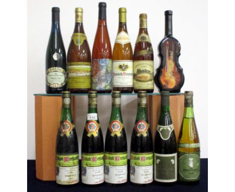 4 bts Jakob Gerhardt Keller Grafschaft Riesling 1973 sl bs/sl stl 1 bt Greencrest Piesporter Michelsberg 1979 faded label, sl