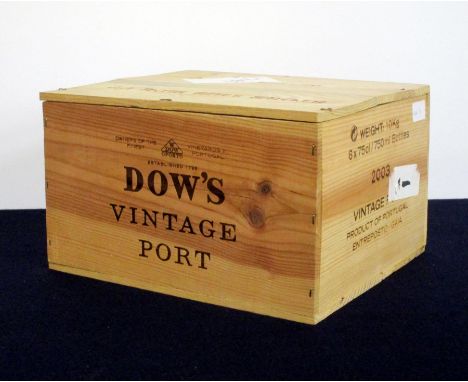 6 bts Dows Vintage Port 2003 owc
