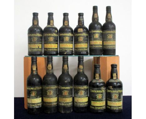 4 bts Real Companhia Velha 1970 Vintage Port base of neck, bs/sl cdl 2 bts Real Companhia Velha 1977 Vintage Port base of nec
