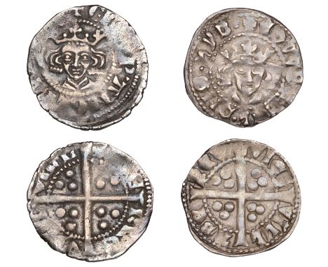 Edward I and II (1297-1318), Occupation of Berwick, Pennies (2), both Berwick-upon-Tweed, class I/IIa mule, wide face, 1.30g/