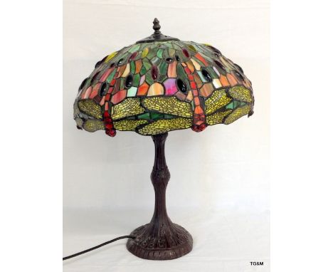 A Tiffany style lamp 60 x 40