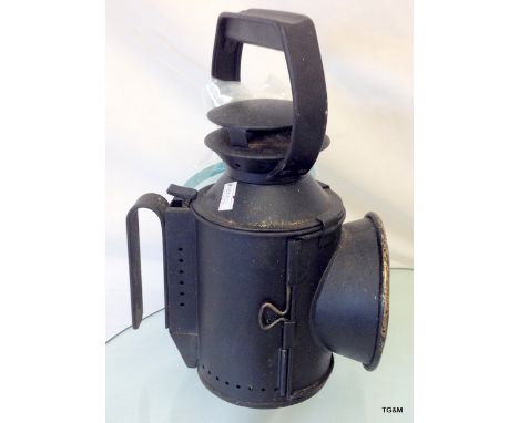 A British rail signal lamp