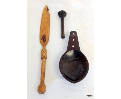 3 pieces of Pacific Island Tribal Art