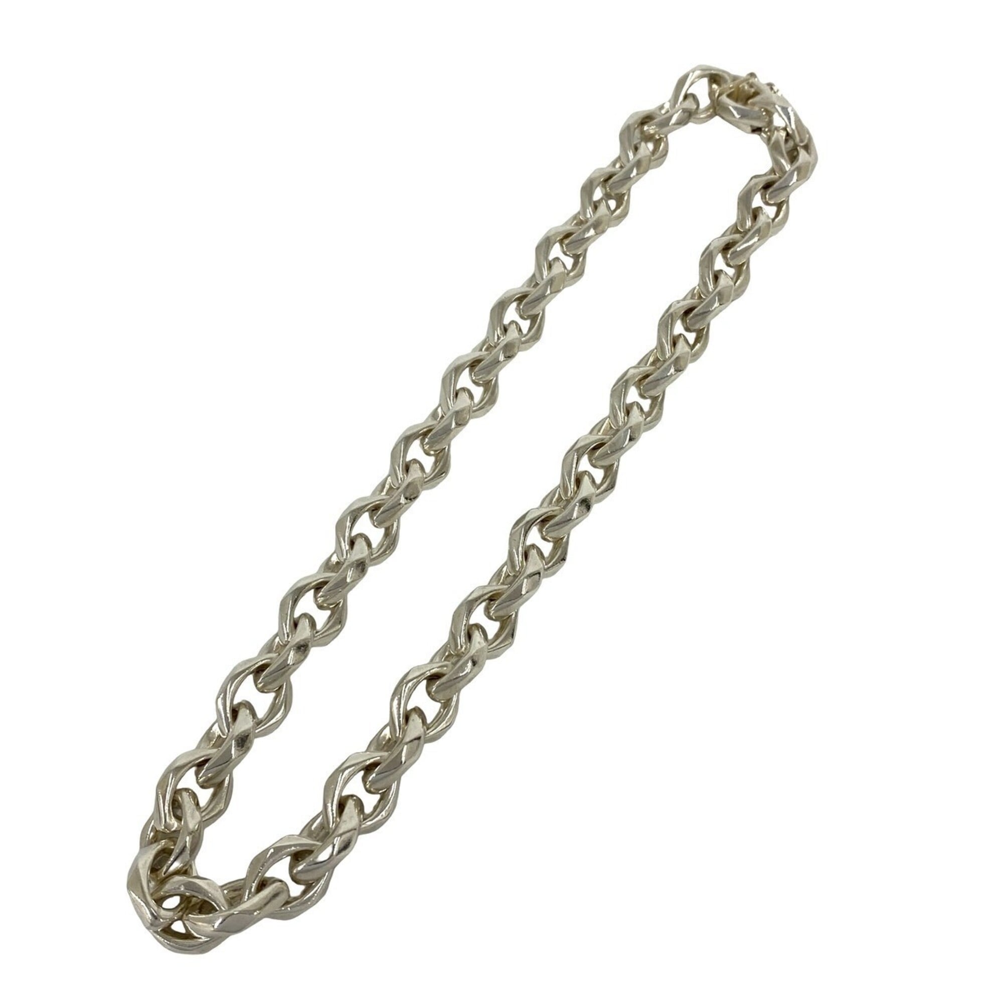 HERMES Vintage Chain Necklace, Sterling Silver 925, Accessory, Item Number 42549