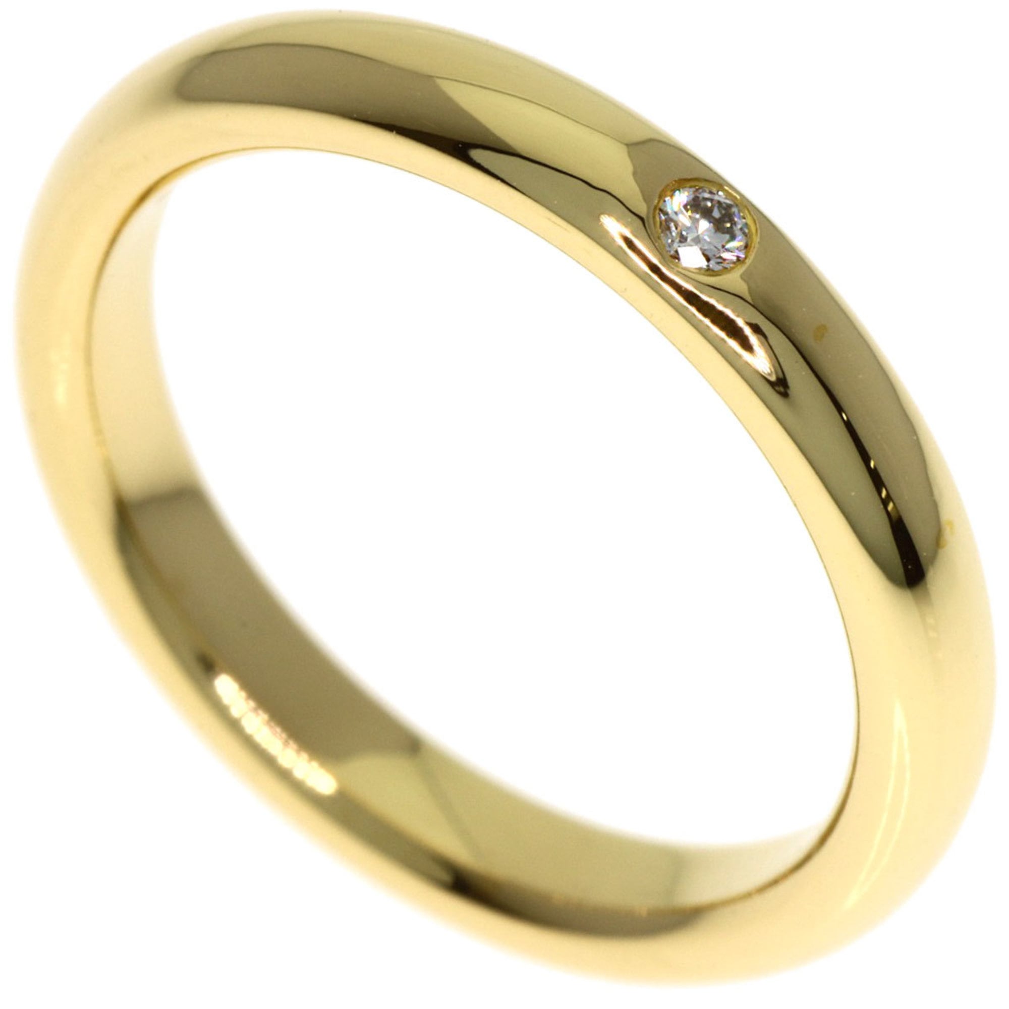 Tiffany & Co. Wedding 1P Diamond Ring, 18K Yellow Gold, Women\'s.