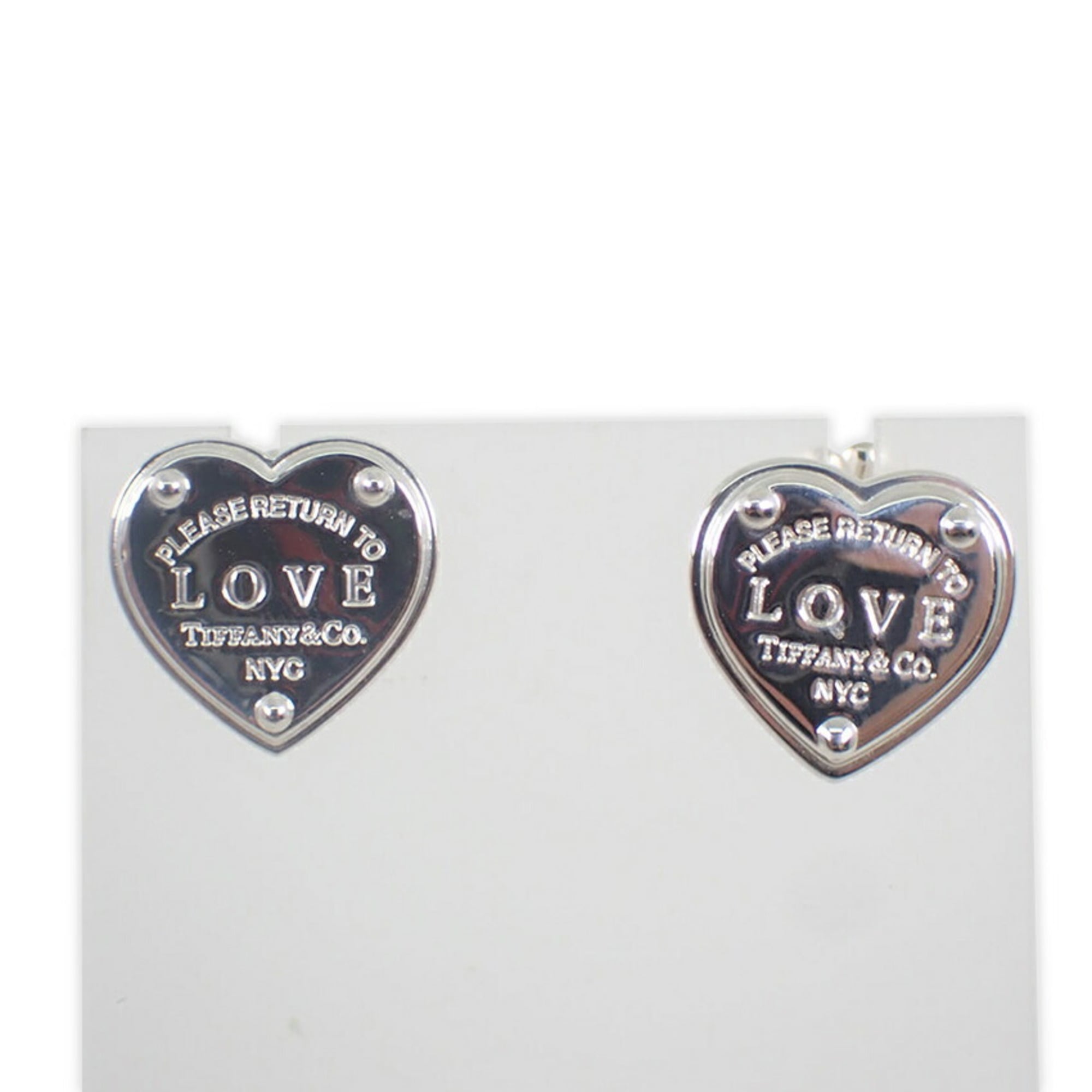 TIFFANY & Co. 925 Return to Love Heart Earrings