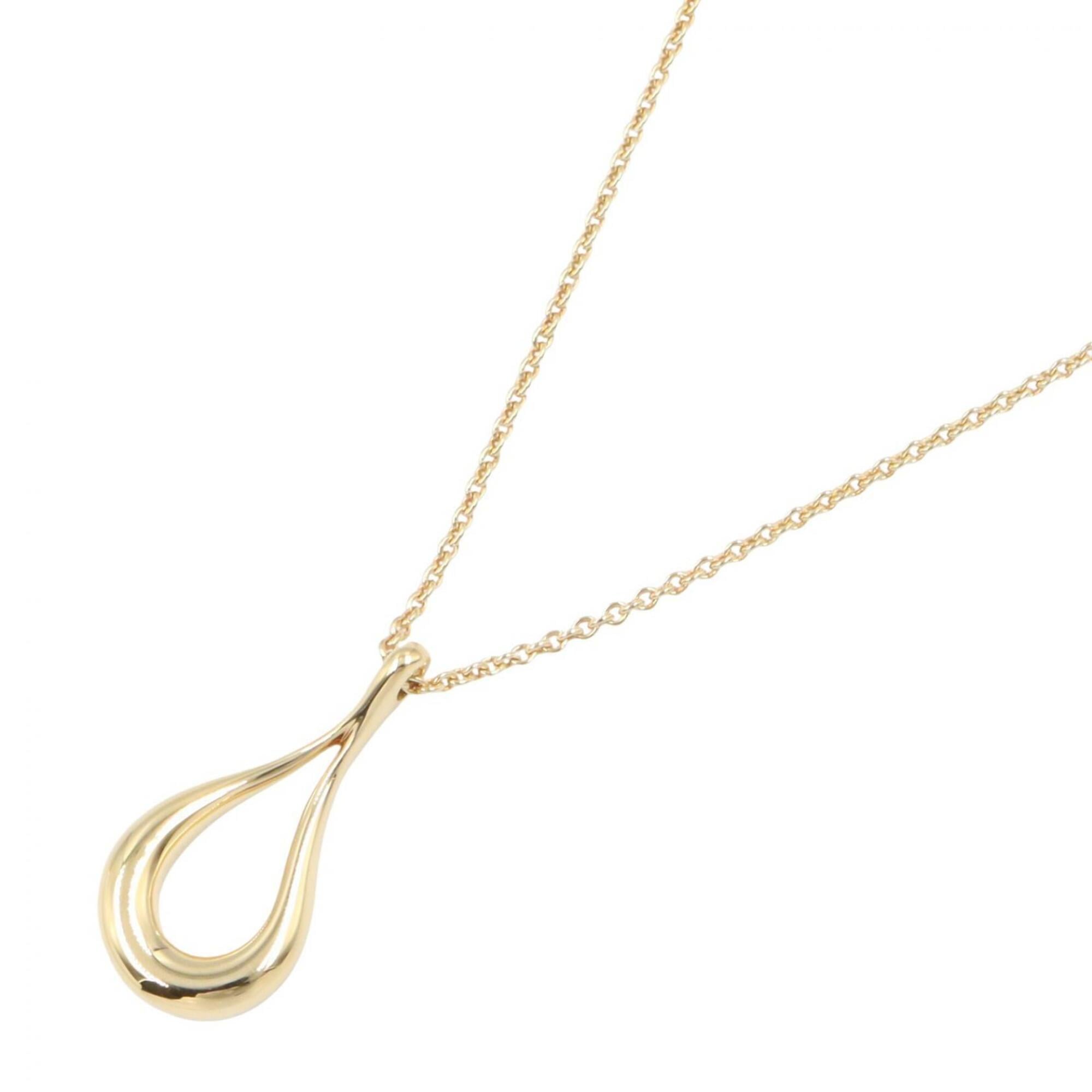 Tiffany & Co. Teardrop Necklace, 18K (Yellow Gold), Women\'s Jewelry, Gold Tone