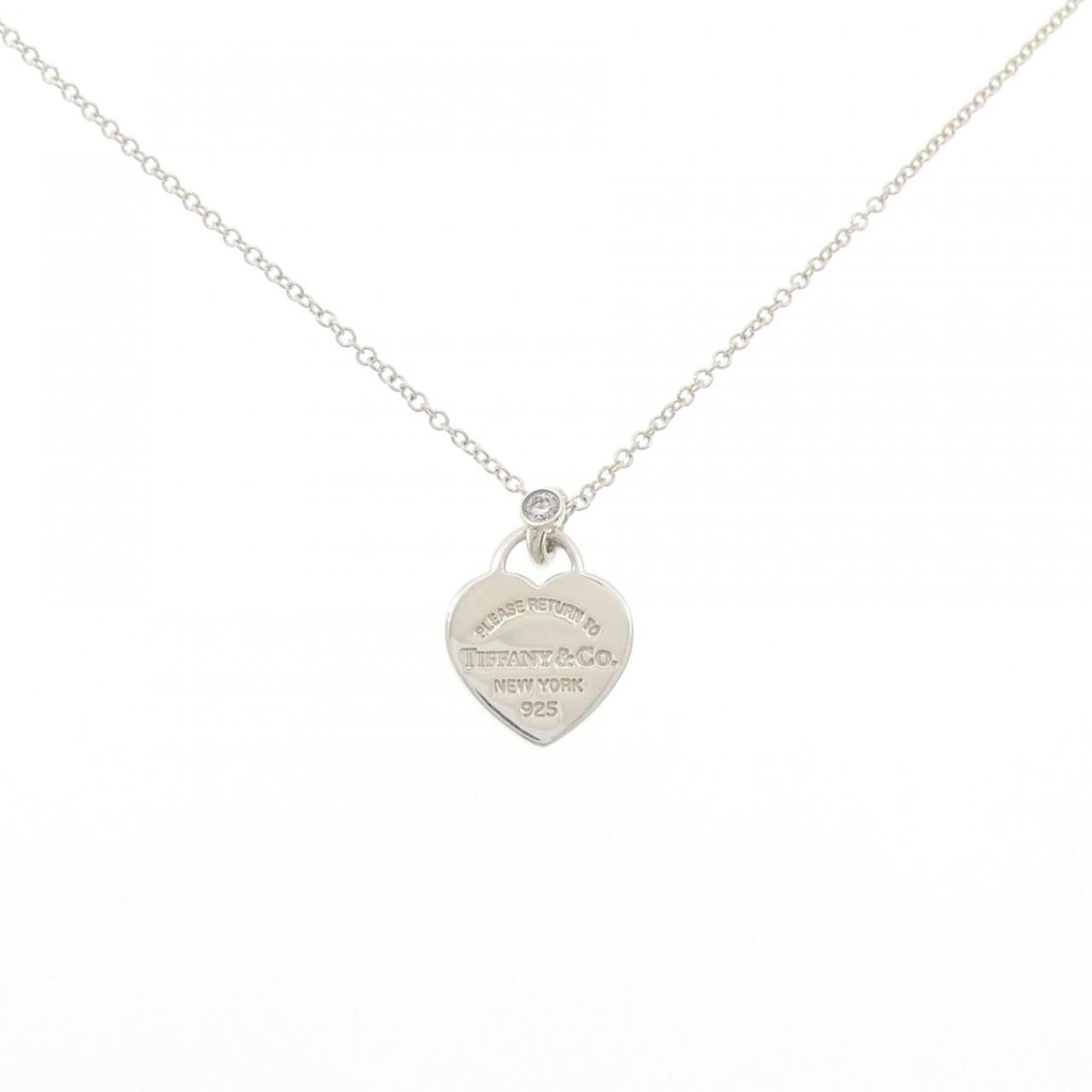 Tiffany & Co. Return to Mini Heart Tag Necklace