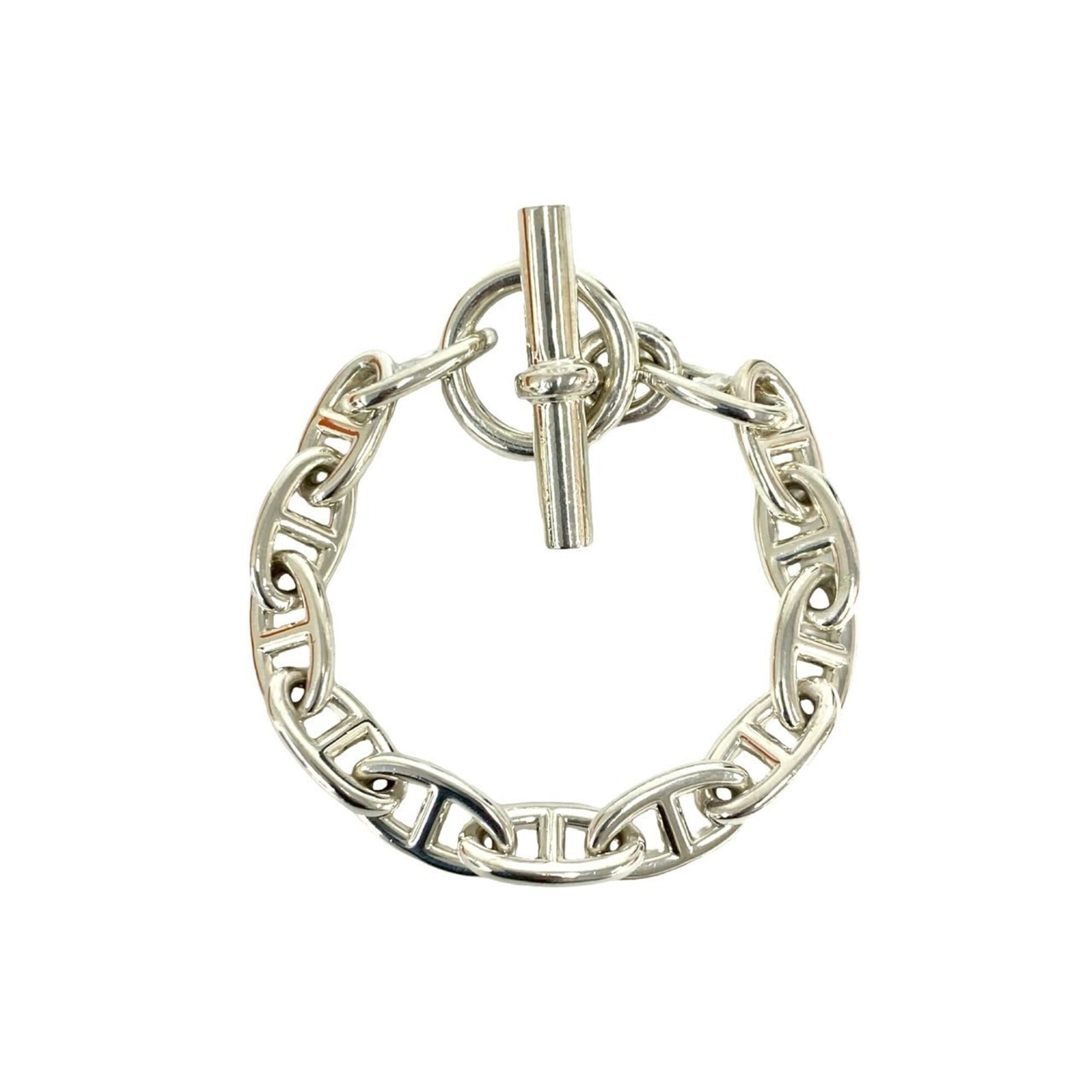 HERMES Chaine d\'Ancre GM 13-link bracelet, sterling silver (925), accessory, silver, item number 42