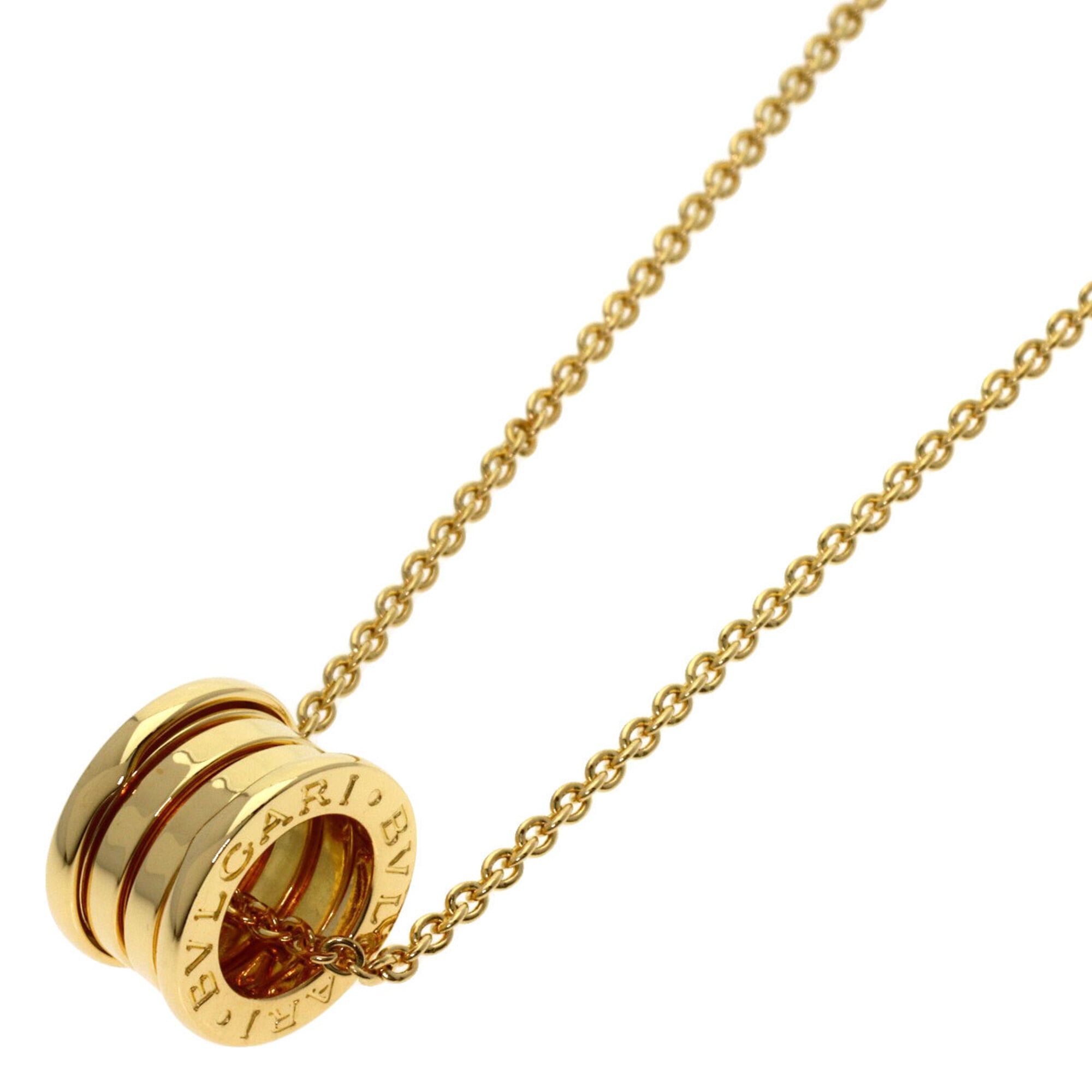 BVLGARI B-zero1 Necklace, 18K Yellow Gold, Women\'s