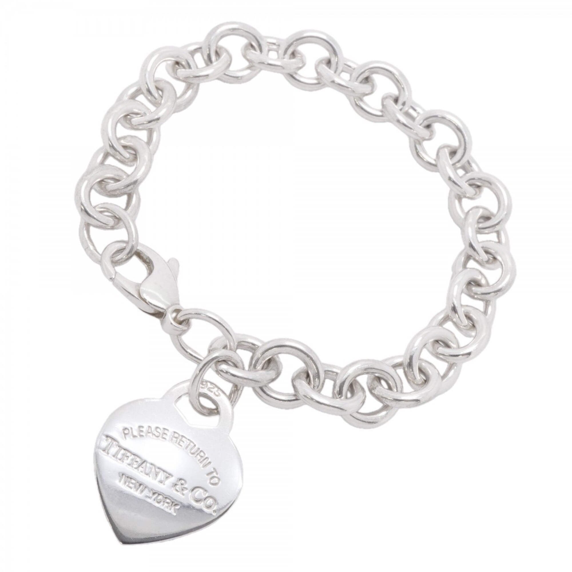 Tiffany & Co. Return to Heart Bracelet, Sterling Silver 925, Women\'s