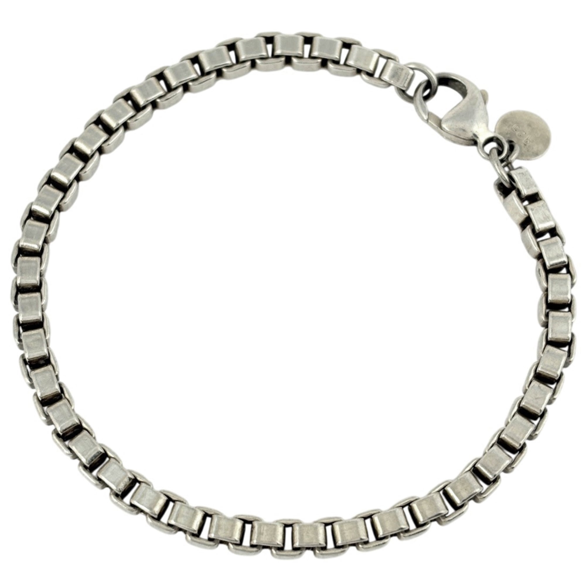 Tiffany & Co. Venetian Bracelet Chain, Sterling Silver 925, Silver, Women\'s