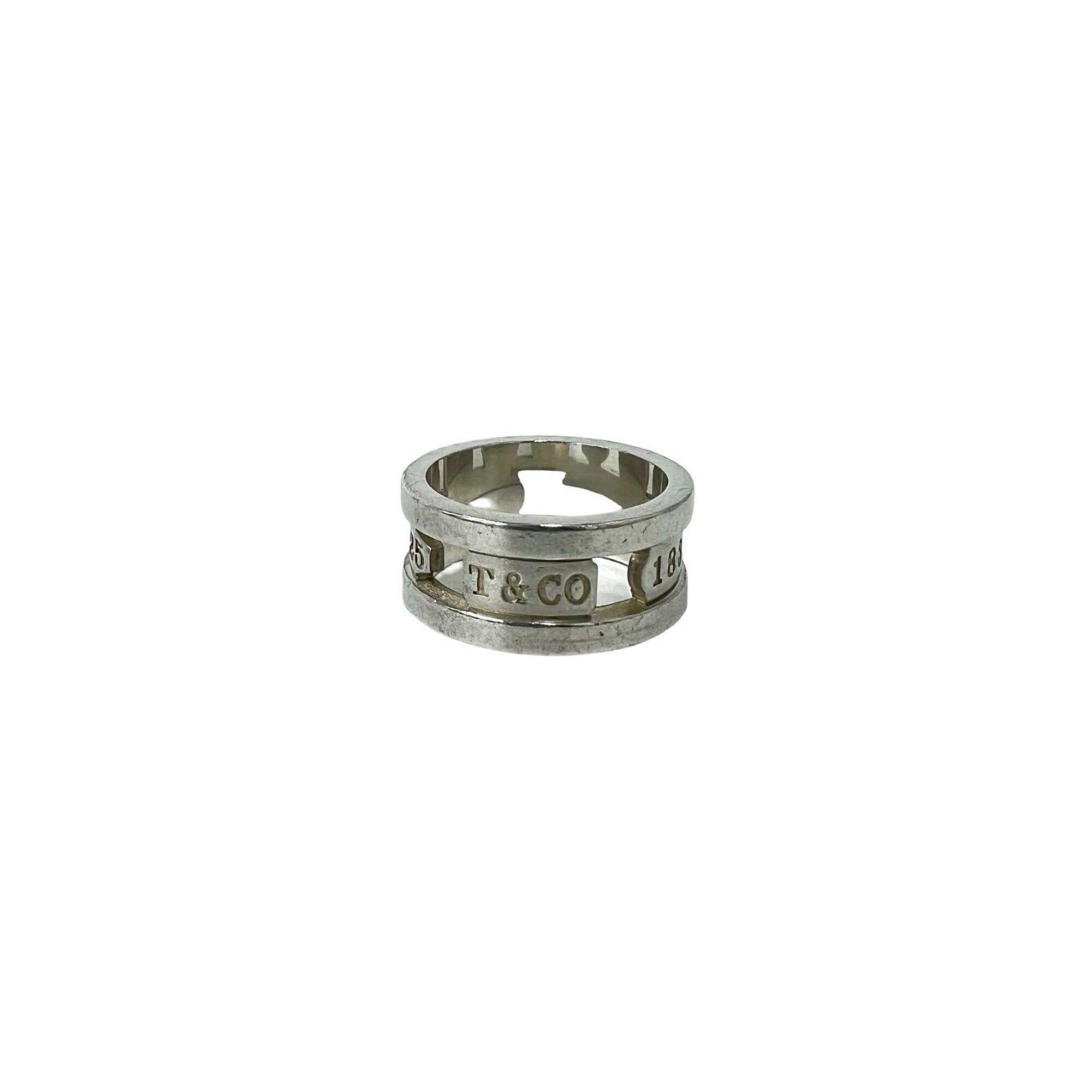 TIFFANY&Co. Tiffany Vintage 1837 Element Ring, Sterling Silver 925, Item Number 40273