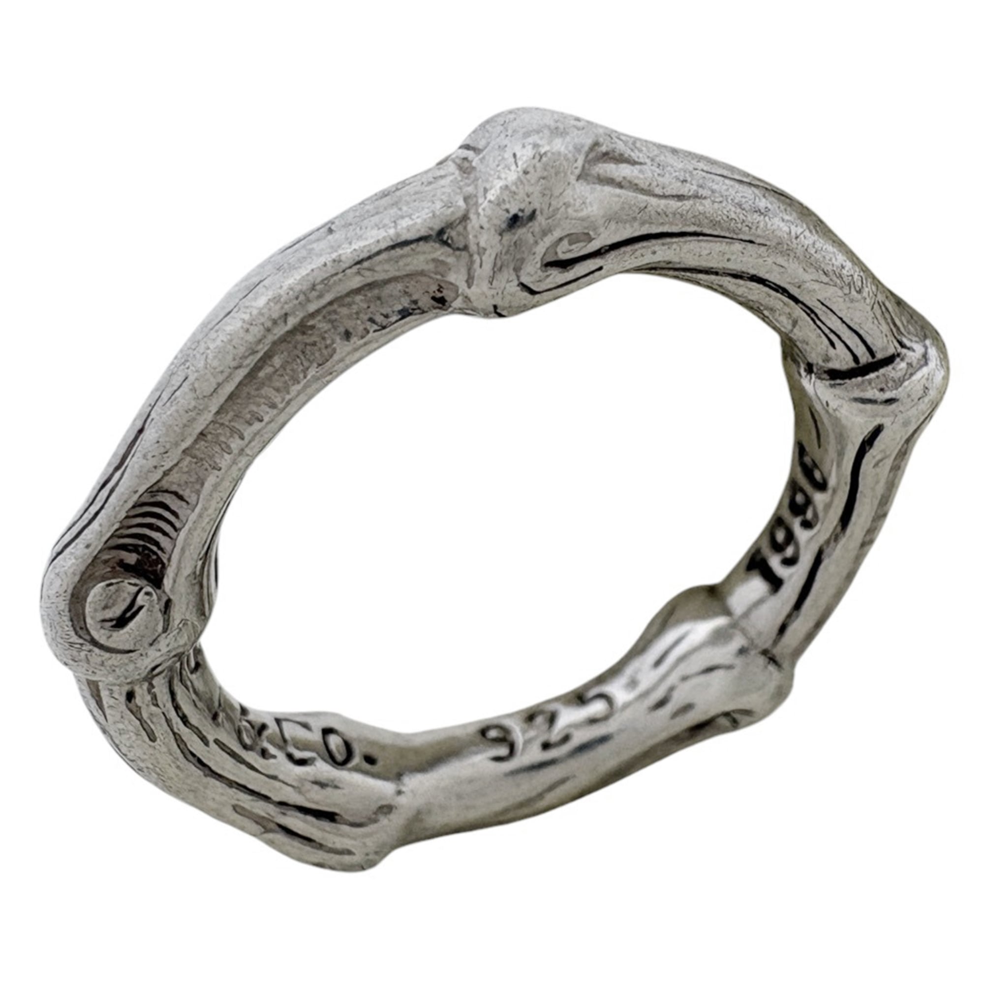 Tiffany & Co. Bamboo Ring, 1996 (maximum value), Sterling Silver 925, Women\'s Ring
