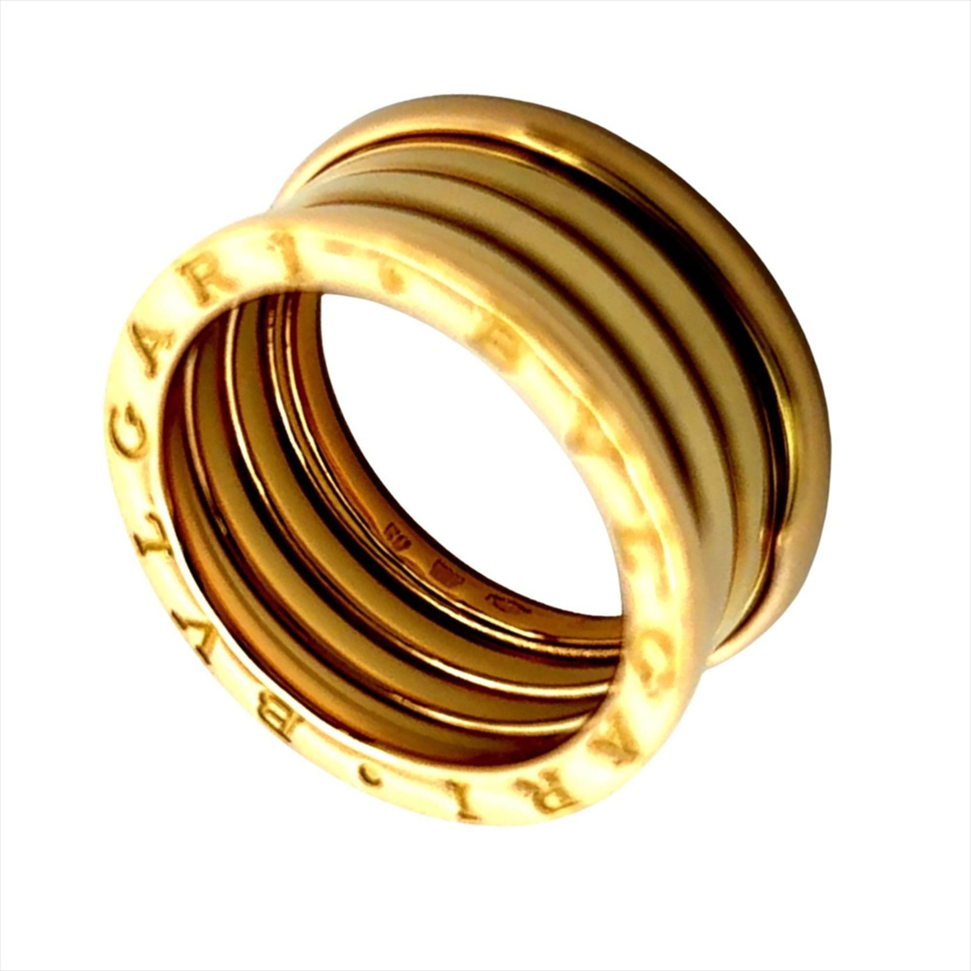 Bvlgari Bulgari B-zero1 4-band ring, size #58, 18K yellow gold, 11.7g