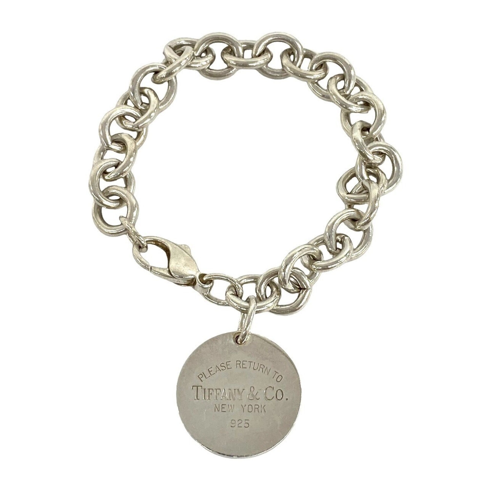 TIFFANY&Co. Tiffany Vintage Return to Bracelet, Sterling Silver 925, Accessory, 66-10